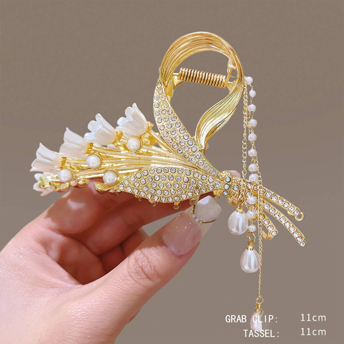 CWMM9290_HIGH-END HAIR CLIP SHARK HAIR CLIP