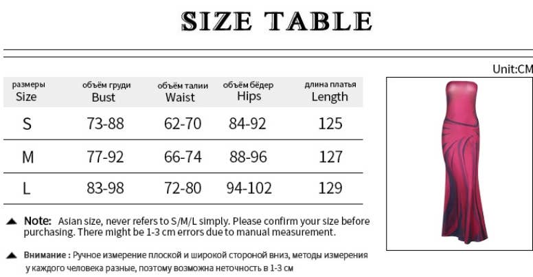 CWDTD0433_STRIPED PRINT STRAPLESS BODYCON MAXI DRESS