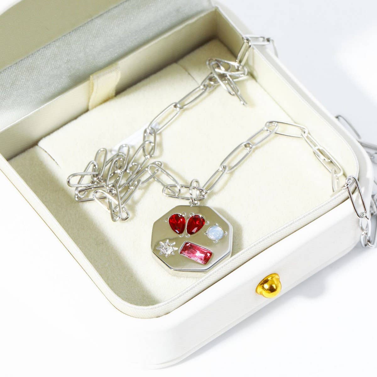 Women's irregular horseshoe U-shaped necklace