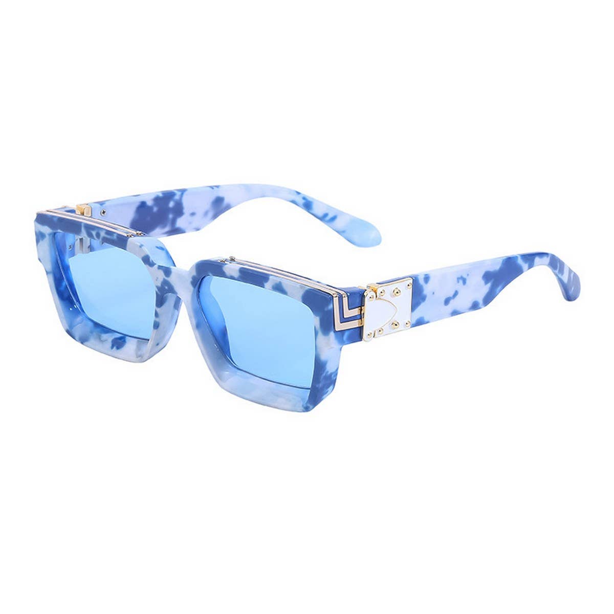 SMALL FRAME SUNGLASSES CELEBRITY STYLE SUNGLASSES_CWASG0681