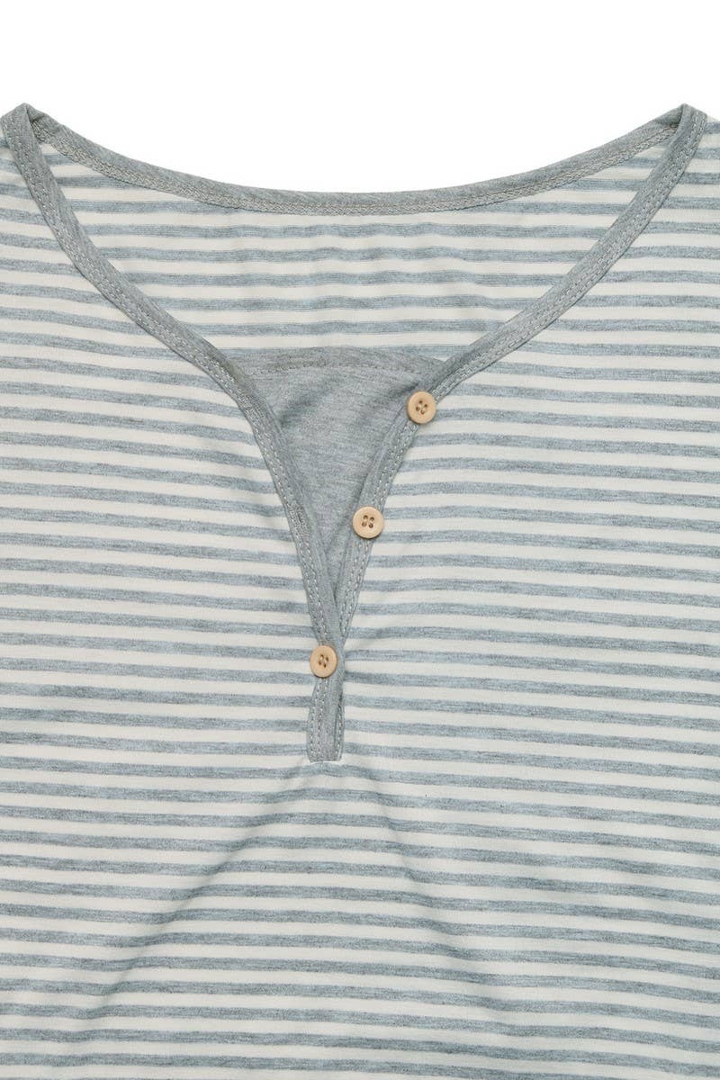 CWTBLL00750_STRIPED LONG-SLEEVED PULLOVER T-SHIRT TOP