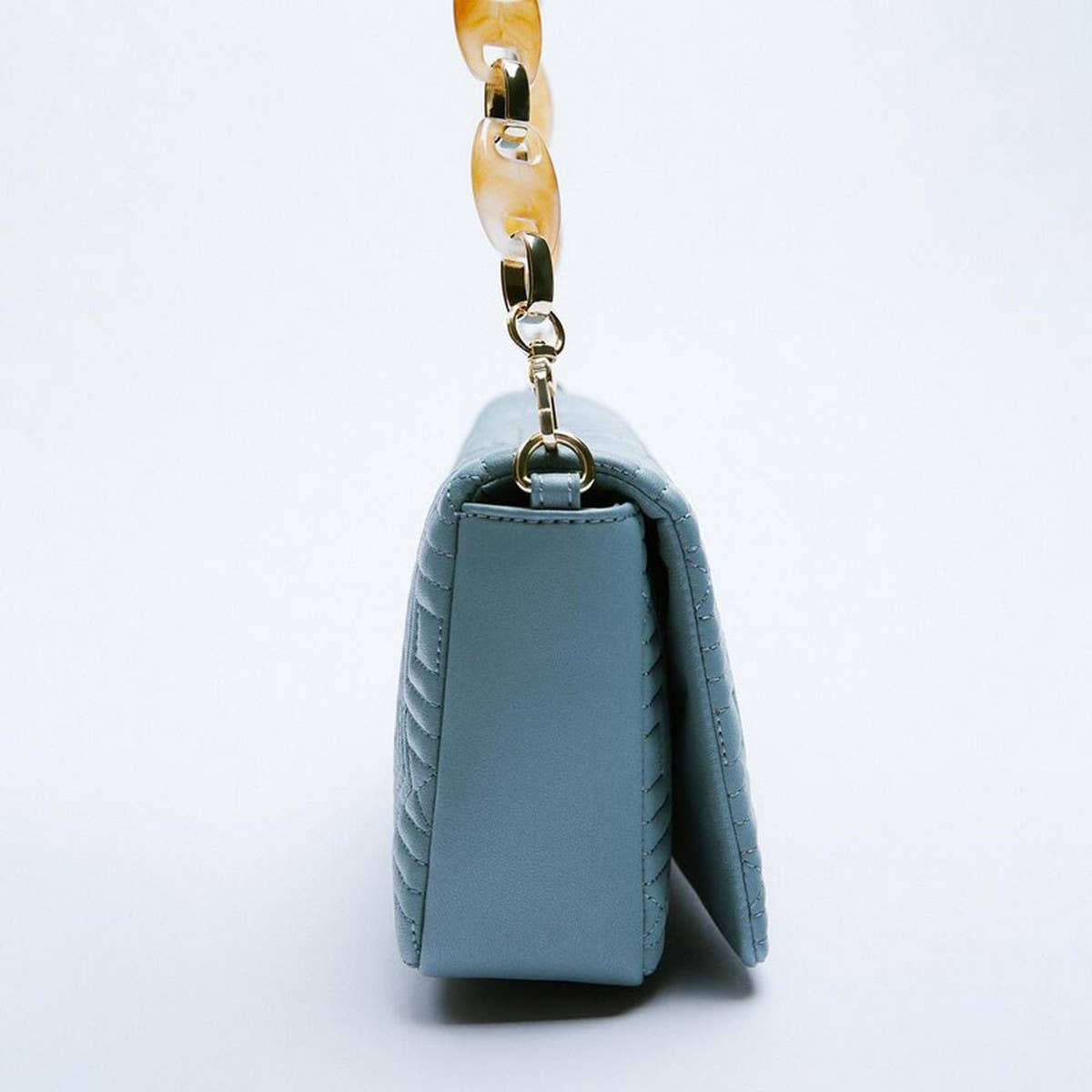 WOMEN'S BEADED CHAIN SIMPLE VERSATILE SHOULDER BAG_CWAB3442