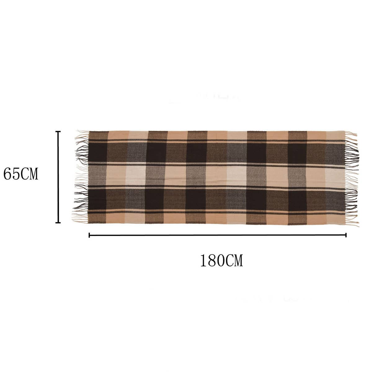 Plaid Winter Scarf ??Soft Thick Fringe Shawl 2025_CWASC0168
