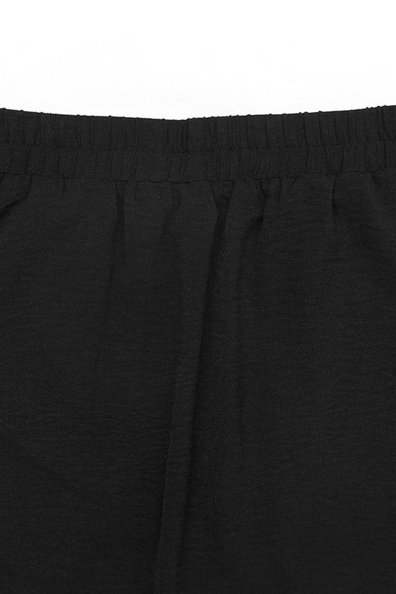 CWBLS0655_BUTTON FRONT POCKETED CASUAL MAXI SKIRT