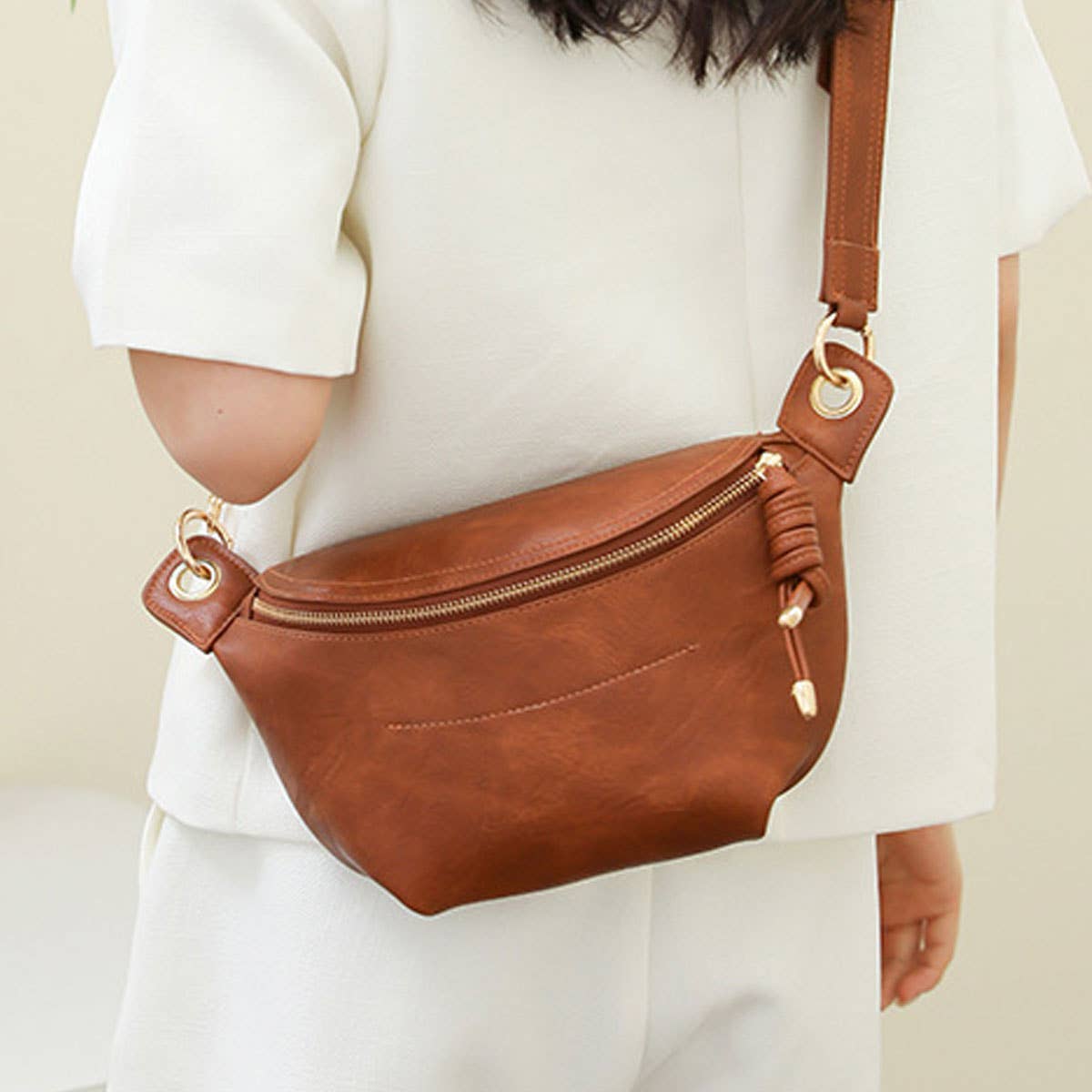 BELT BAGS LEATHER,FANNY PACK CROSSBODY FOR WOMENS_CWAB2118