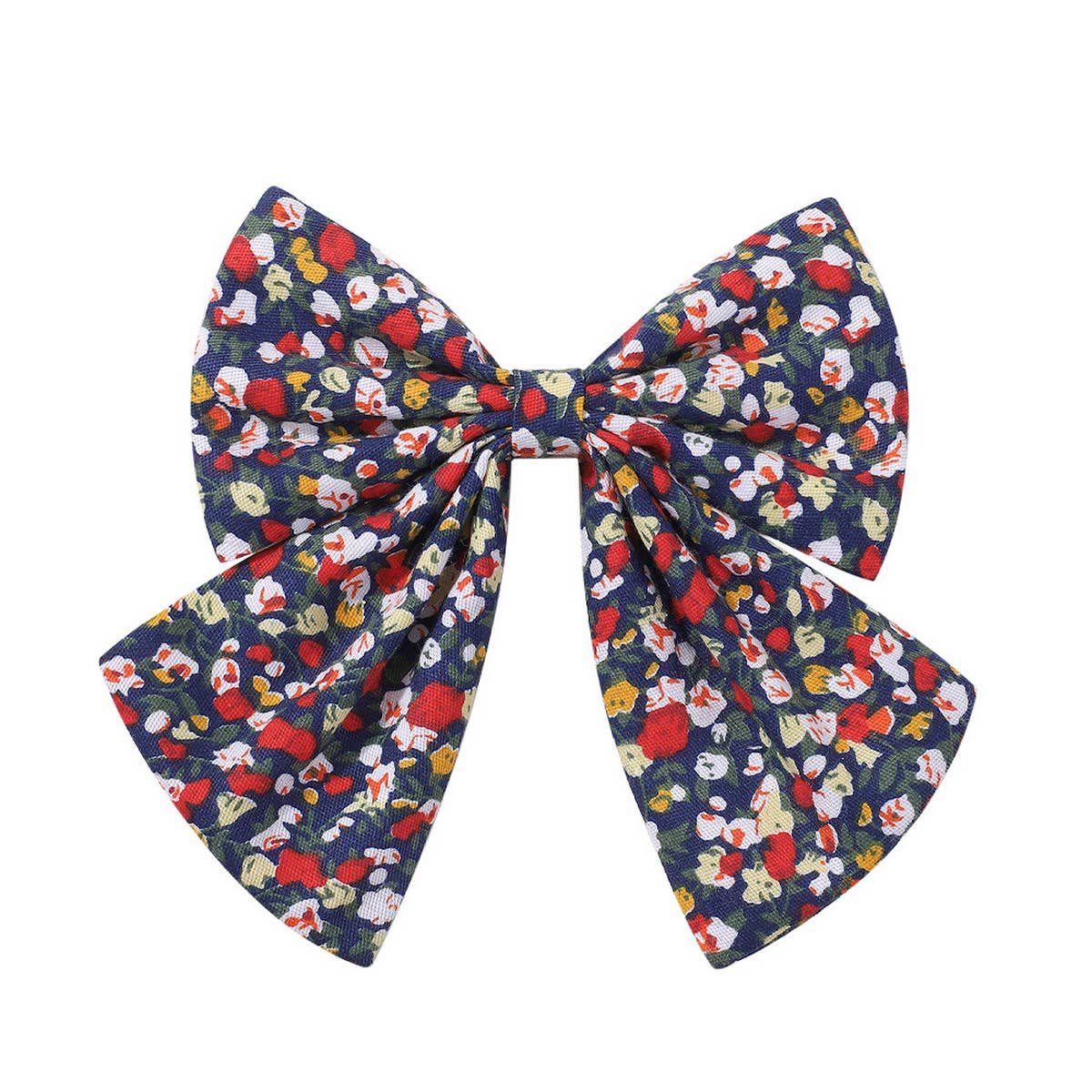 CHILDREN'S SIMPLE FLORAL BOW HAIRPIN