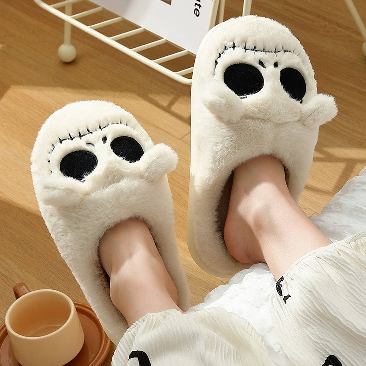 HALLOWEEN SLIPPERS CARTOON ANIMAL HOUSE SLIPPERS