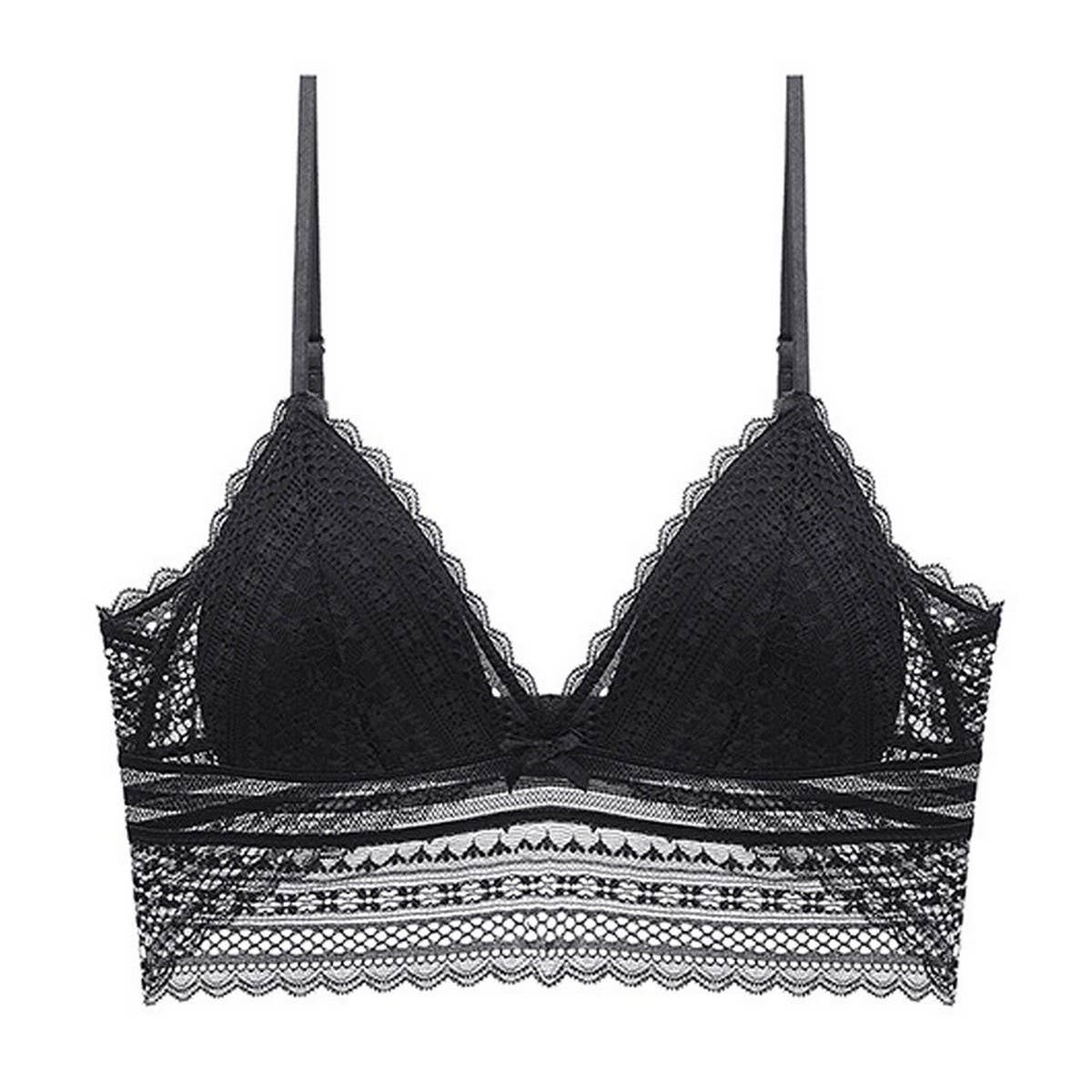 ULTRA THIN TRIANGULAR CUP BRA WITHOUT STEEL RING