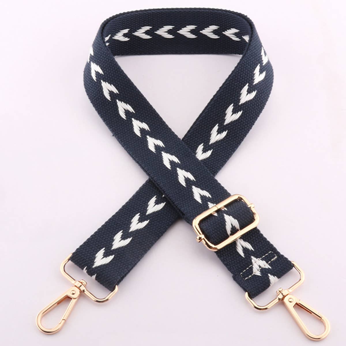 WOMEN STRIPE WIDENING BAG STRAP