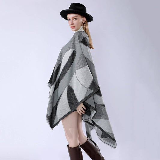 NEW HIGH-END COLD-PROOF AUTUMN AND WINTER SHAWL
