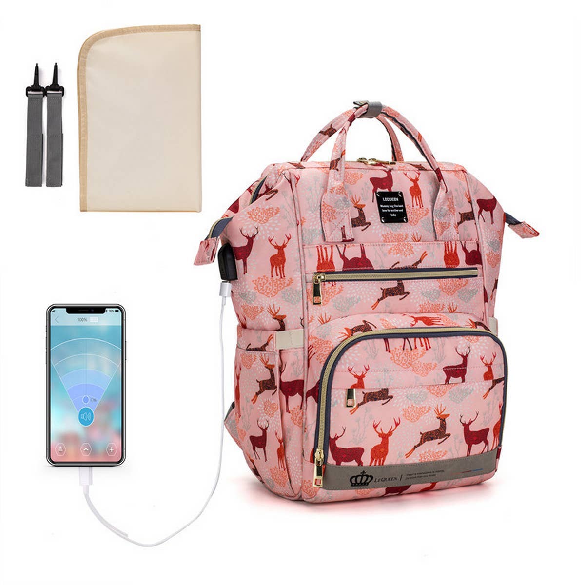 2024 NEW STYLE BACKPACK MOTHER AND BABY BAG_CWAB2231