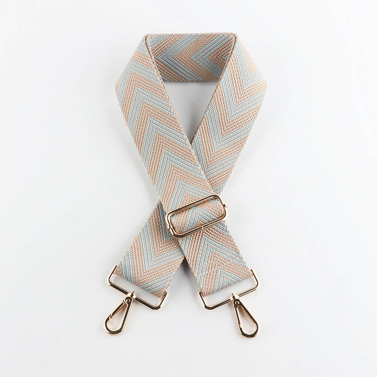 GEOMETRIC PATTERN COLORFUL BAG STRAPS