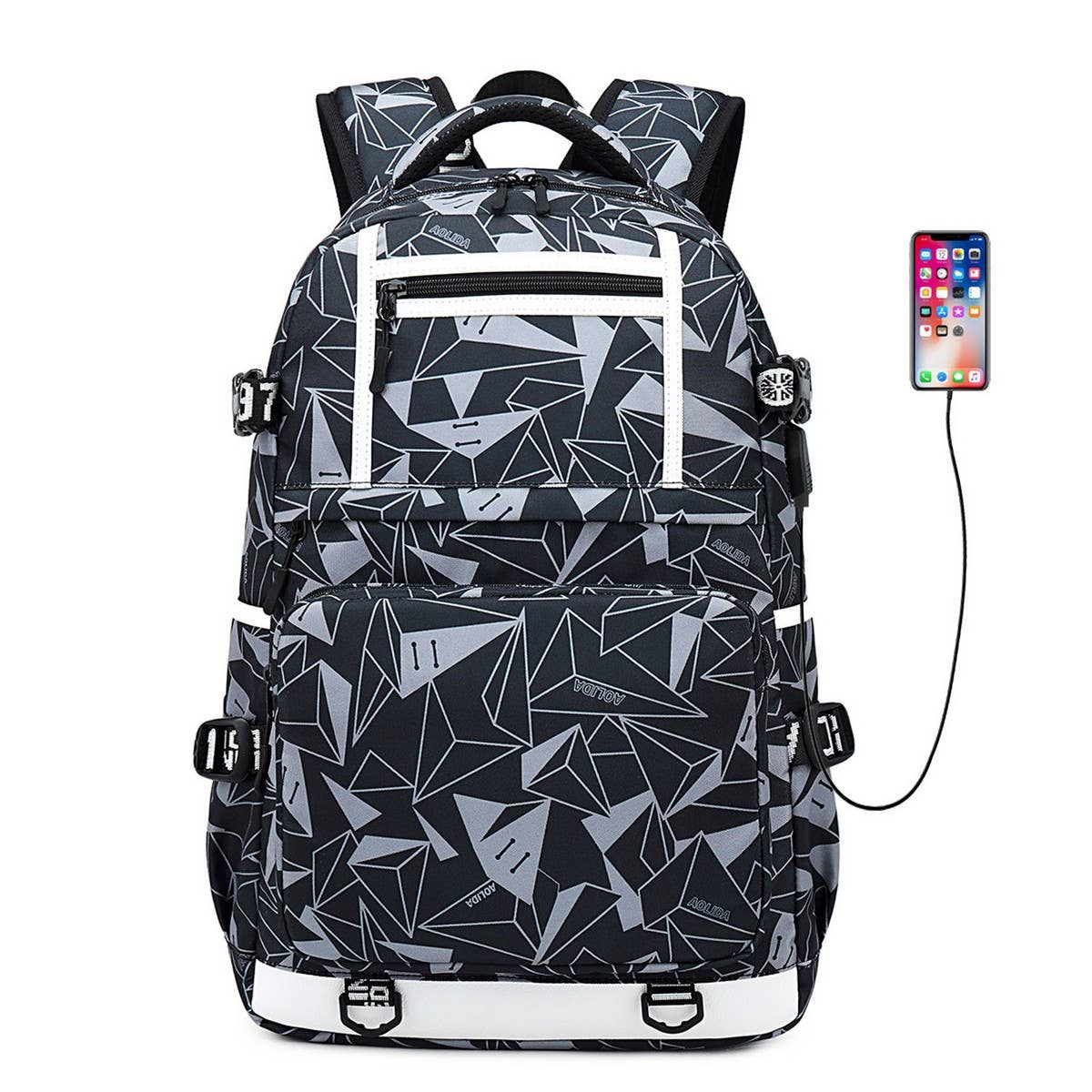 Boys??Backpacks for School ??Waterproof Oxford Bag_CWAB5389