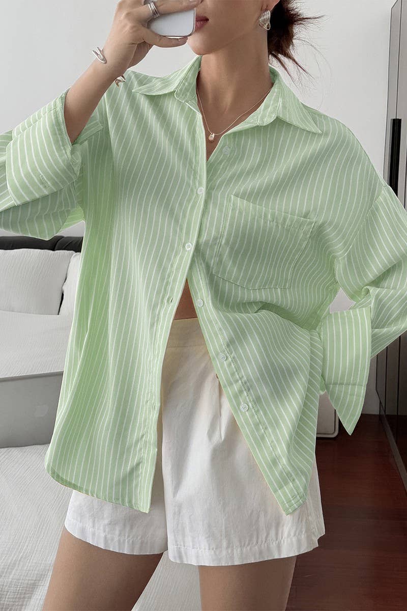 CWTSTL01003_CASUAL VACATION STRIPED LONG SLEEVE SHIRT