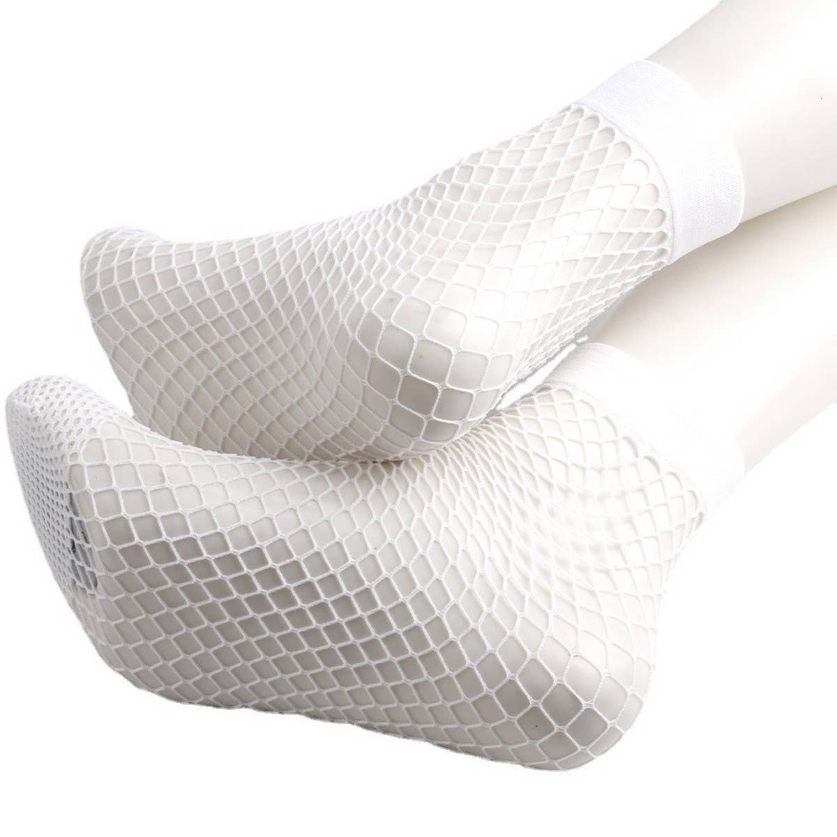 SEXY HOLLOW MESH SOCKS FISHING NET SOCKS