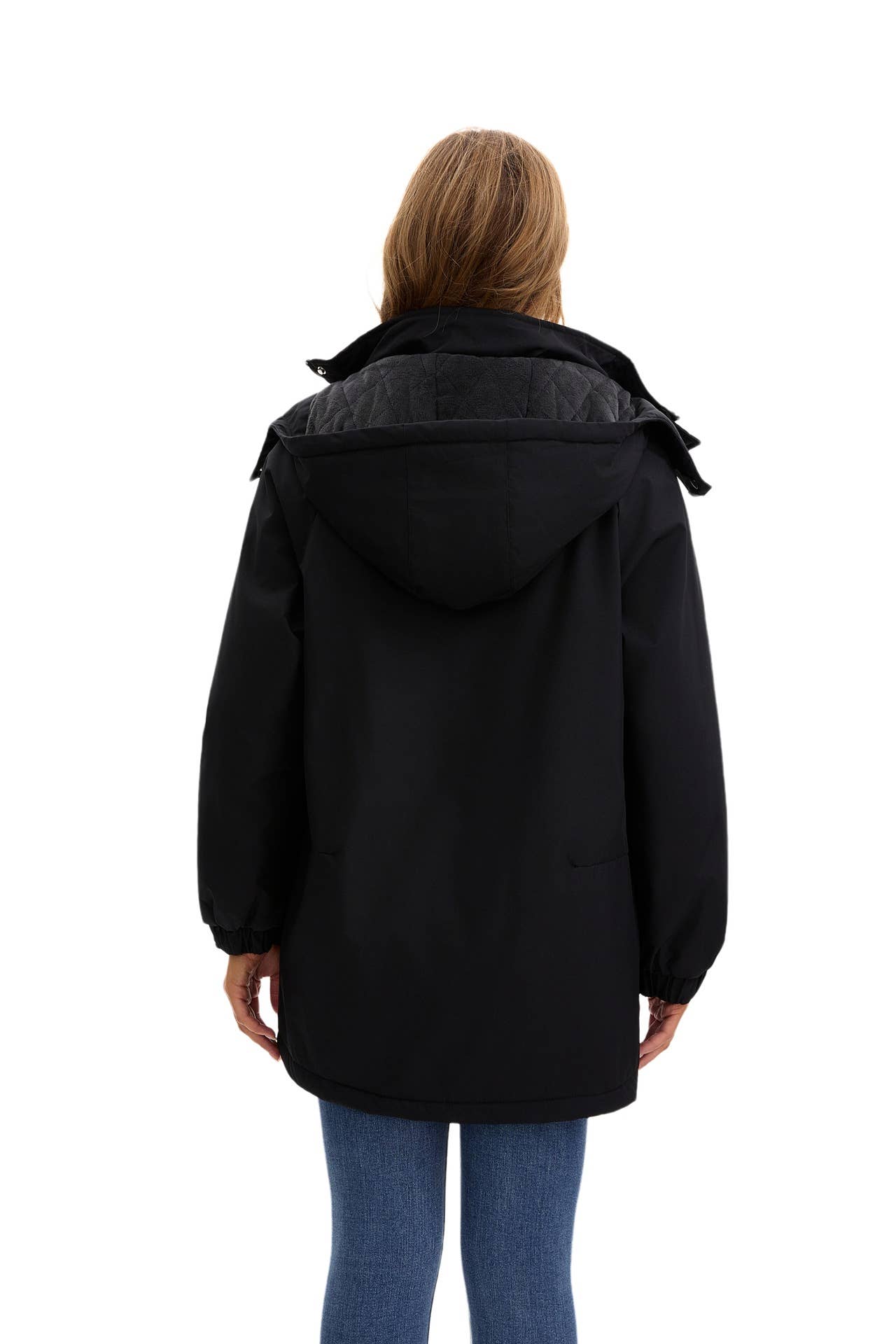 Detachable cap with fleece jacket