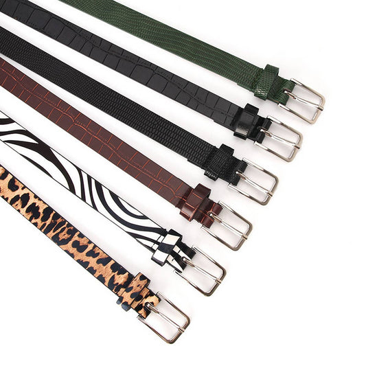 CWABE0946_FASHIONABLE PERSONALIZED ANIMAL PRINT BELT