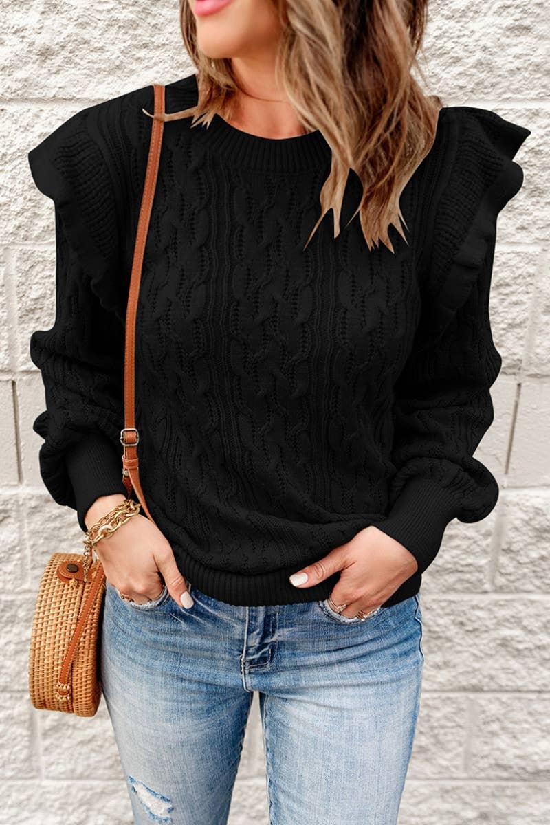 CWOSWL6325_HEAVY-BOTTOMED LONG-SLEEVED SWEATER IN WINTER