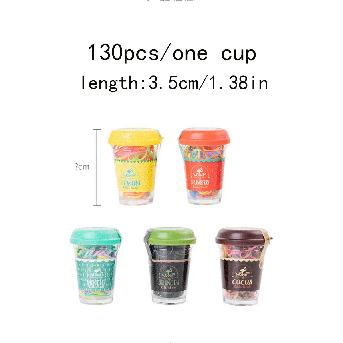 CWAHA07734_KOREAN KIDS CANDY COLOR ELASTIC HAIR TIES