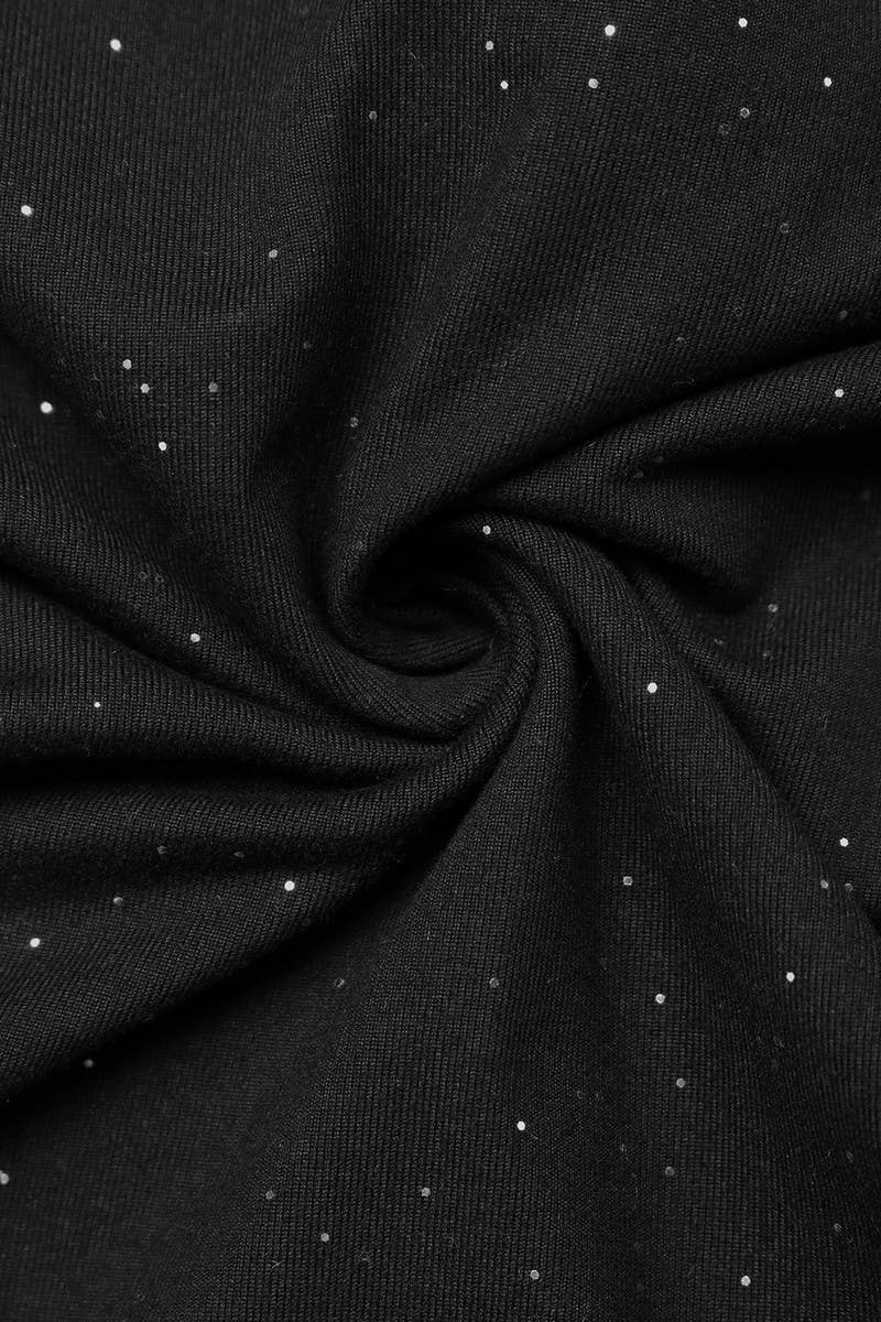 CWTTT0067_CLASSIC BLACK WHITE COLORBLOCK STRAPLESS TOP