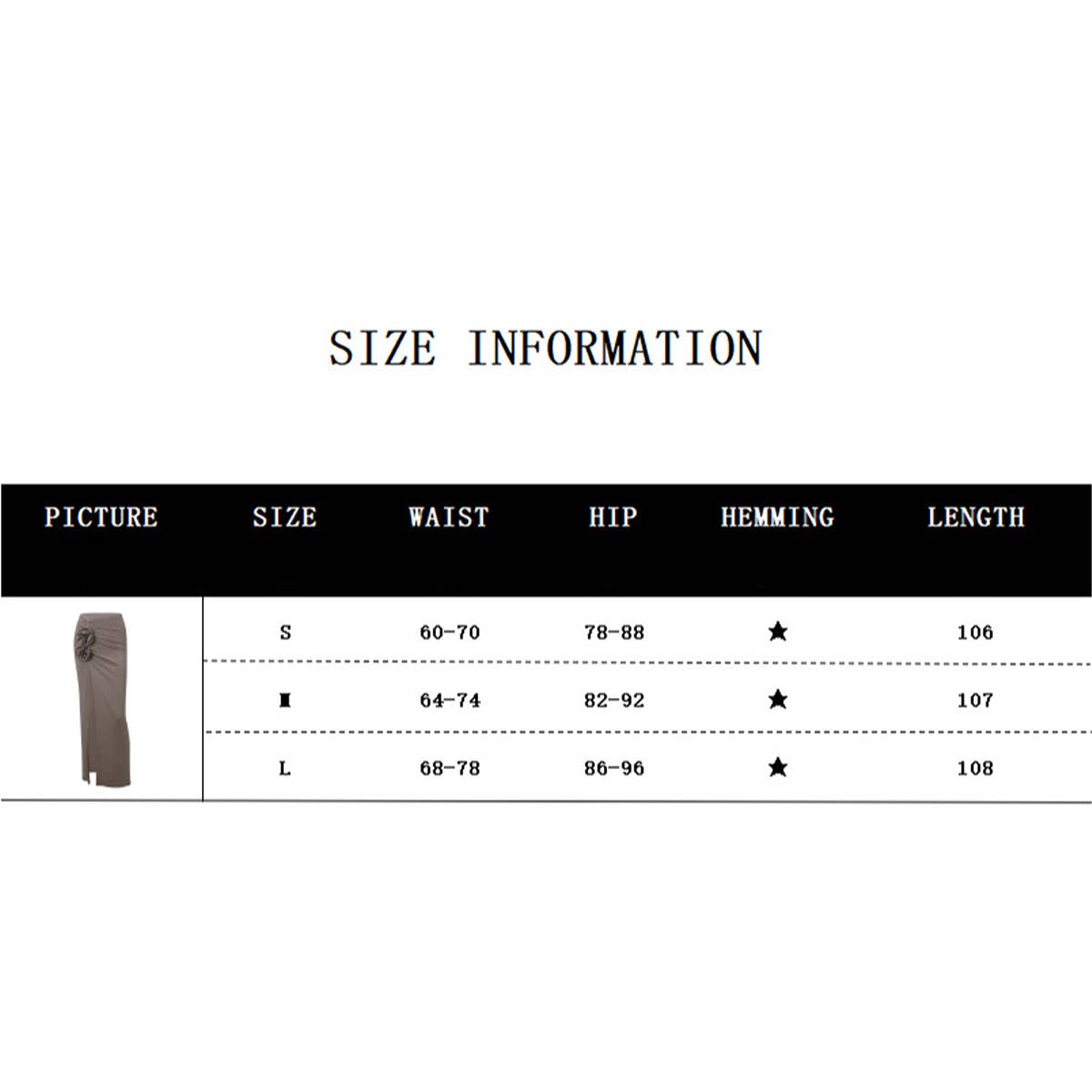 A French-style slit and pleated long skirt