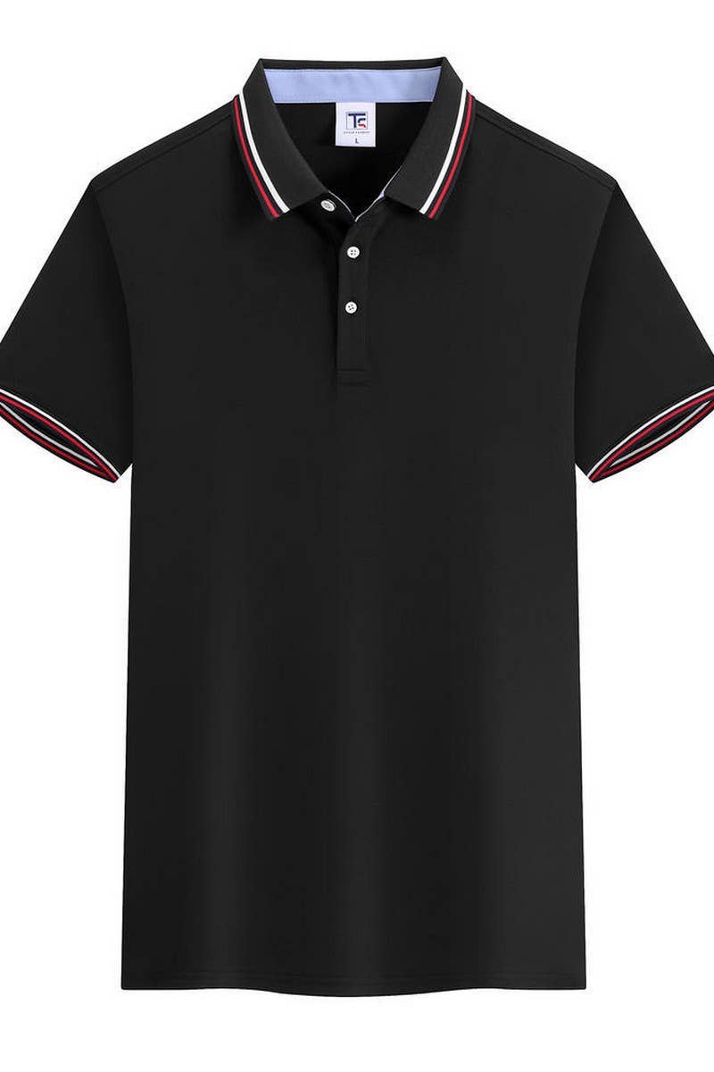CWTBLS02417_ICE SILK COTTON SHORT SLEEVE POLO SHIRT