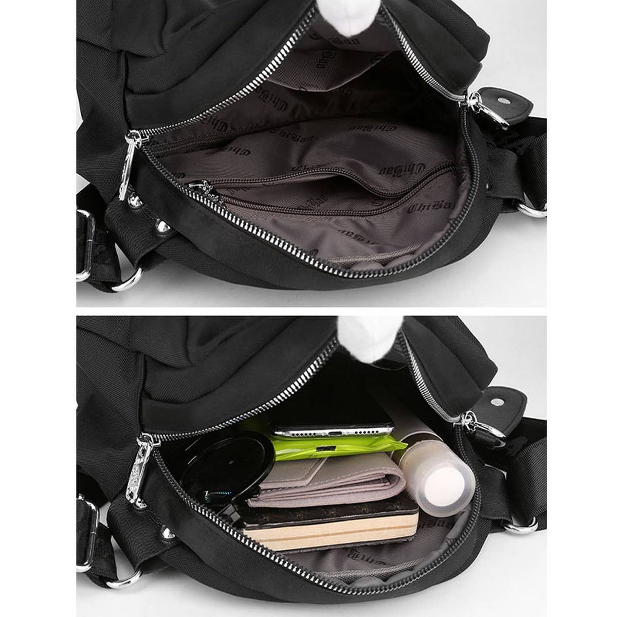 FASHIONABLE VERSATILE CANVA CROSSBODY SHOULDER BAG