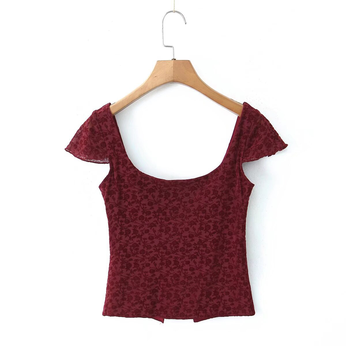 Elegant Split Blouse ? Bow Accent Design