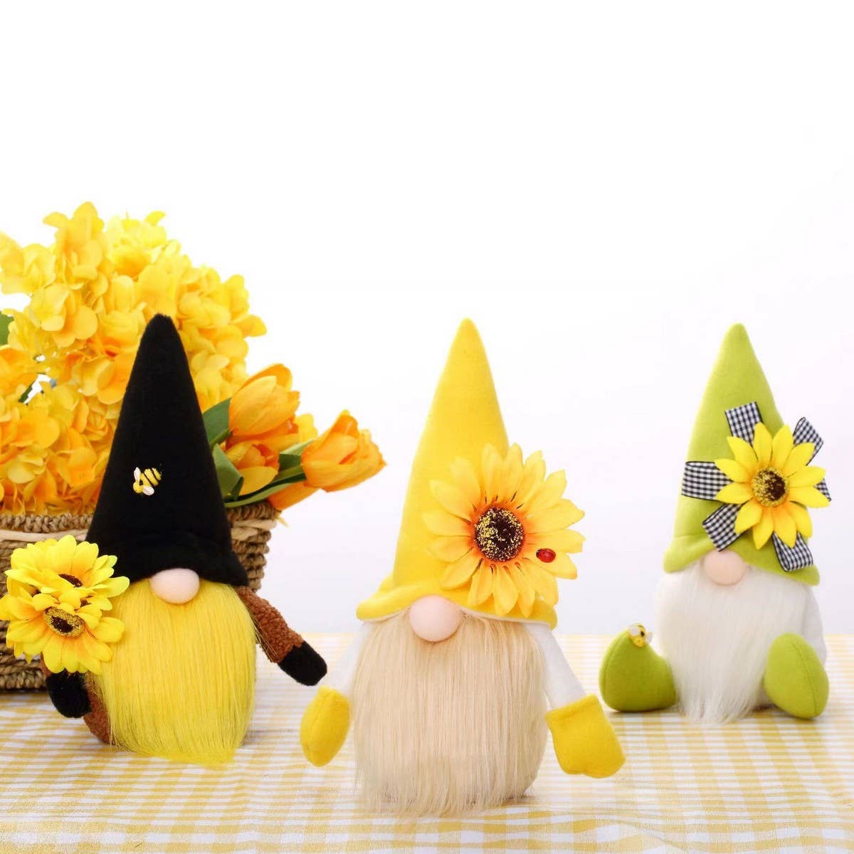 HARVEST BEE FESTIVAL FACELESS DOLL DOLL ORNAMENTS