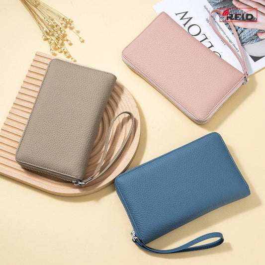 ANTI-THEFT MULTIFUNCTIONAL LONG LEATHER WALLET_CWAB3734