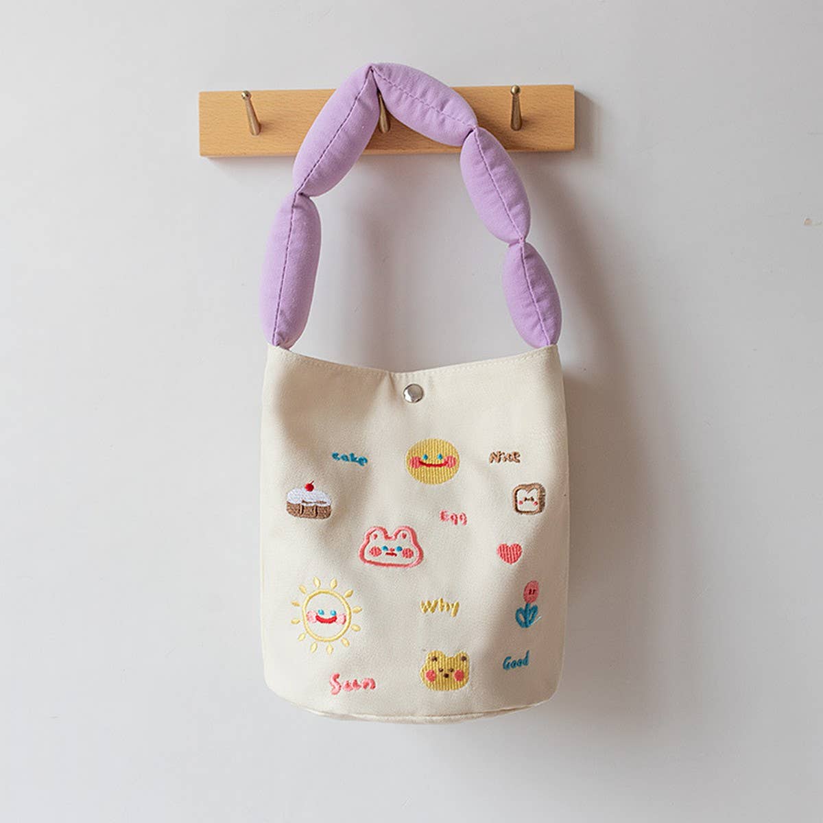 Original Embroidered Canvas Tote Bag for Girls_CWAB5590