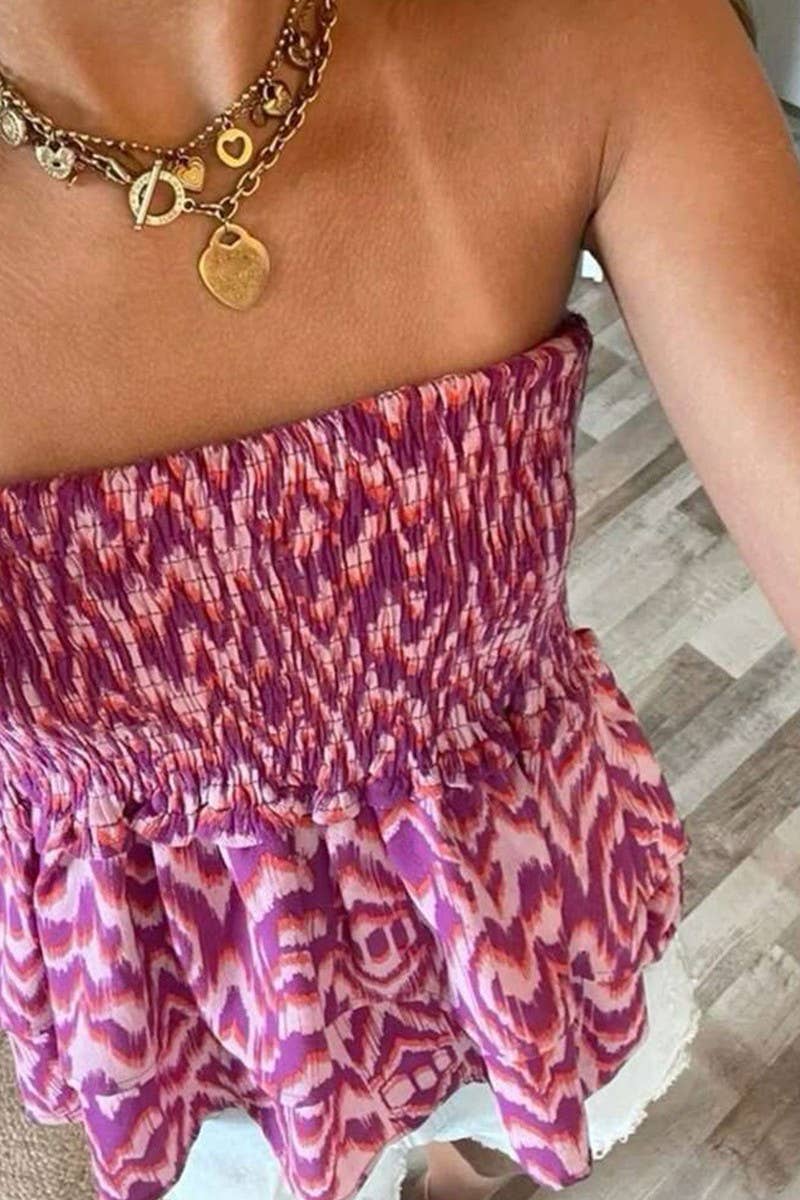 CWTTSL0450_SUMMER VACATION SLEEVELESS TUBE TOP