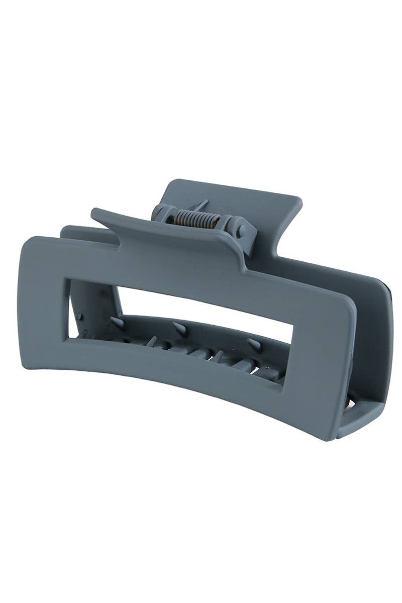4.1 Inch Matte PS Plastic Hair Claw Clip, Wholesal_CWAHA0091