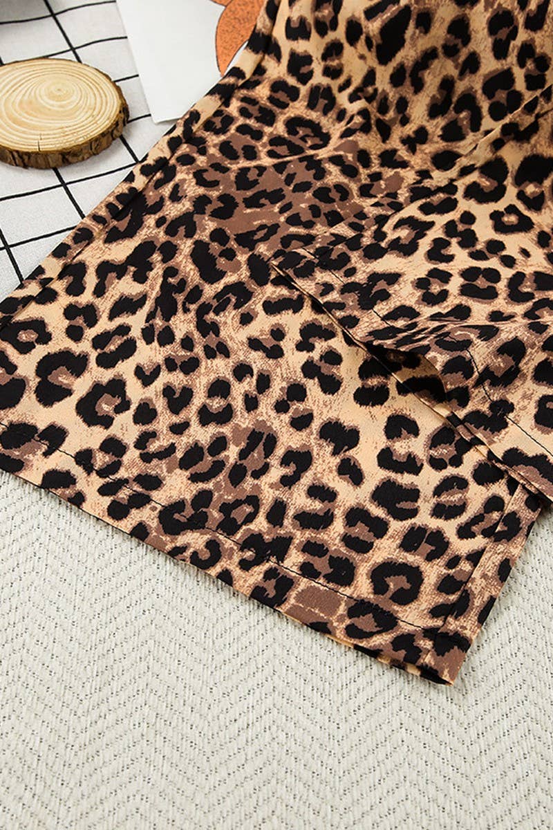 CWSPJ0094_LEOPARD PRINT LONG SLEEVE PANTS PAJAMA SET