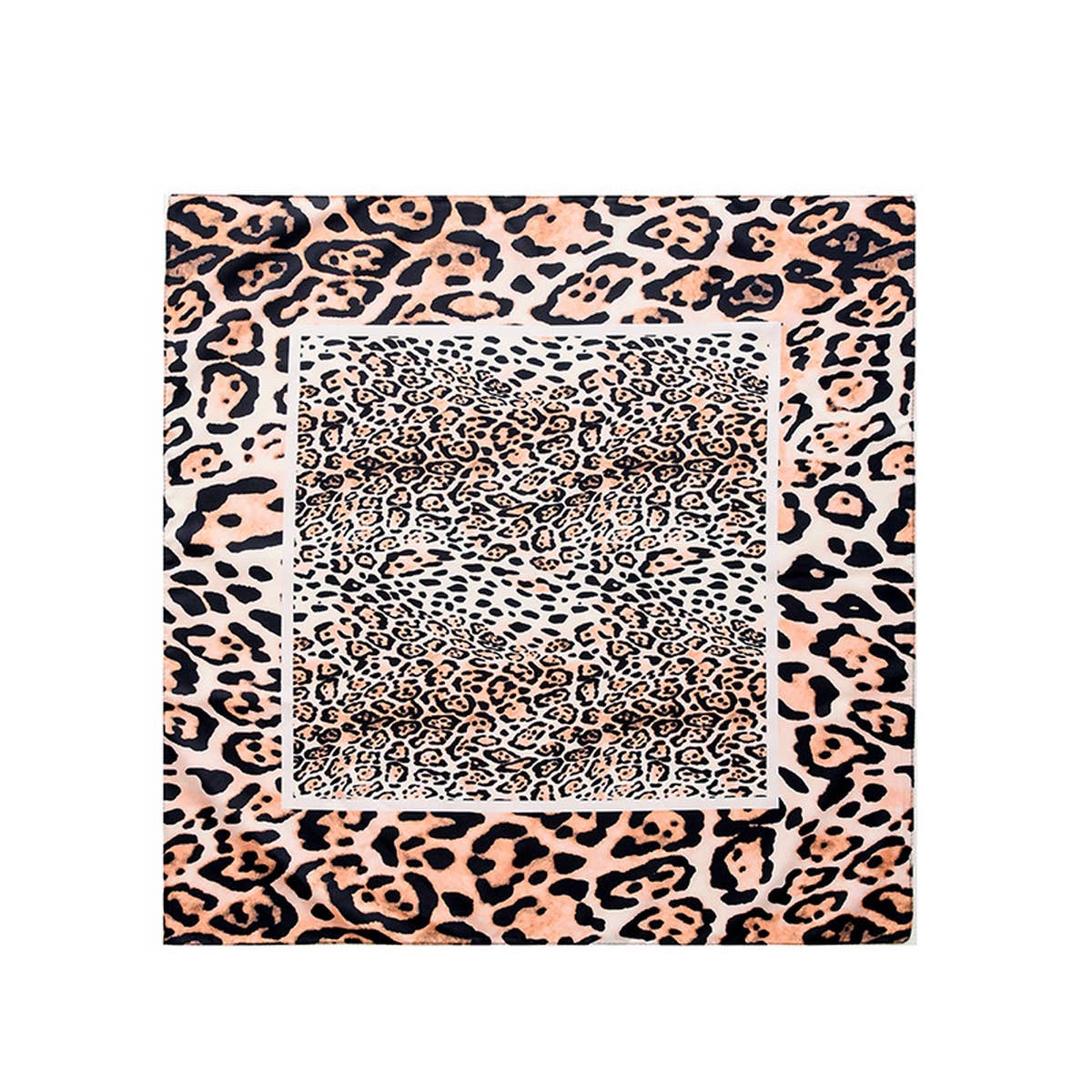 CWASC2397_VINTAGE FASHION SCARF LEOPARD PRINT SMALL SCARF