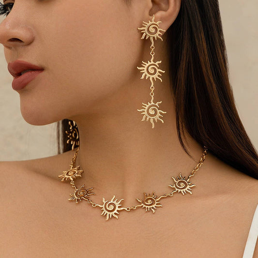 SIMPLE THREAD TOTEM SINGLE LAYER NECKLACE_CWAJE1810