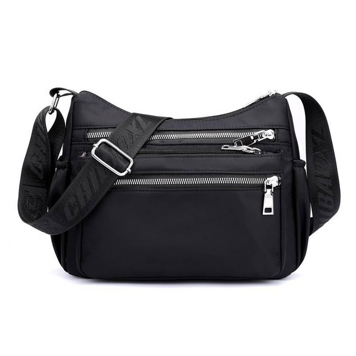 NYLON OXFORD CANVAS SHOULDER CROSSBODY BAG_CWASC1756