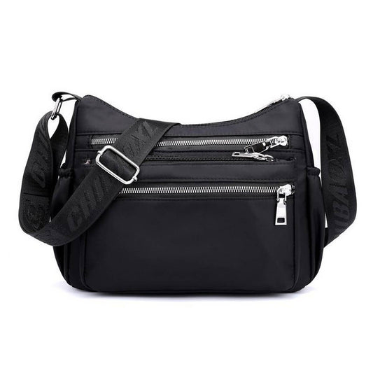 NYLON OXFORD CANVAS SHOULDER CROSSBODY BAG_CWASC1756