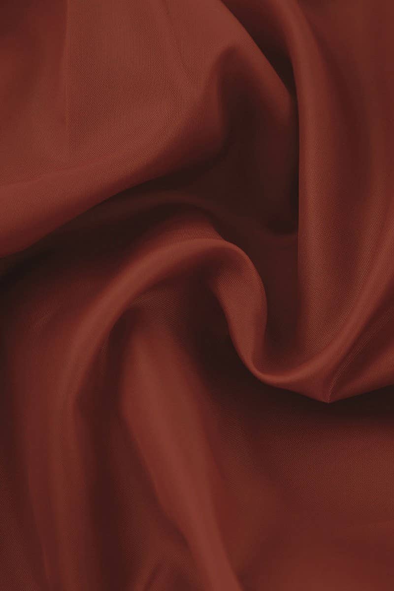 CWTBLL3355_V-NECK CROPPED NAVEL-BARING CHIFFON SHIRT TOP