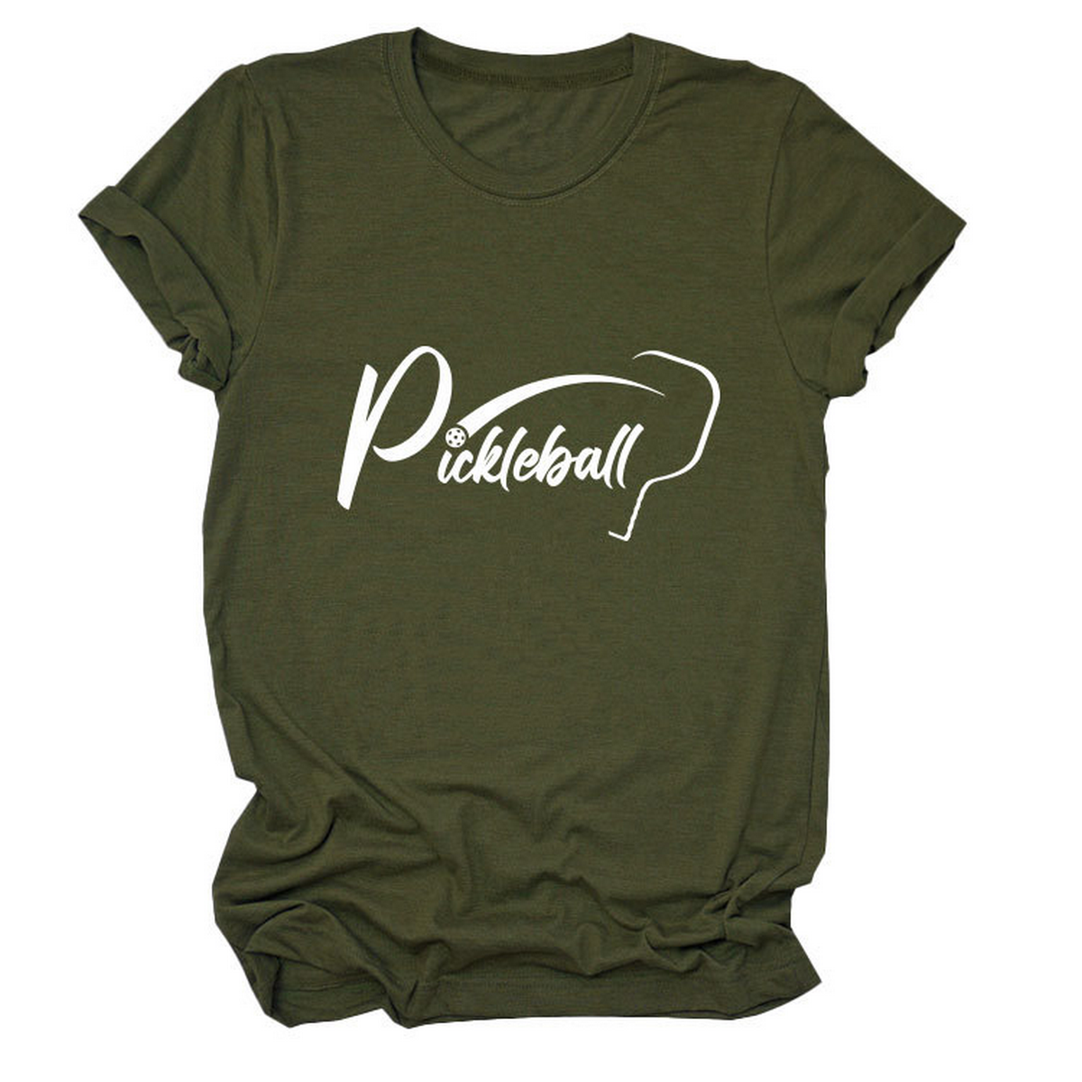 Women?™s Fashion Pickleball Tee ??Summer Plus Size_CWTTSL0492