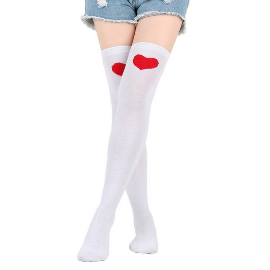 CWMM10068_VALENTINE DAY KNEE-HIGH SOCKS FOR DATE &AMP PARTY