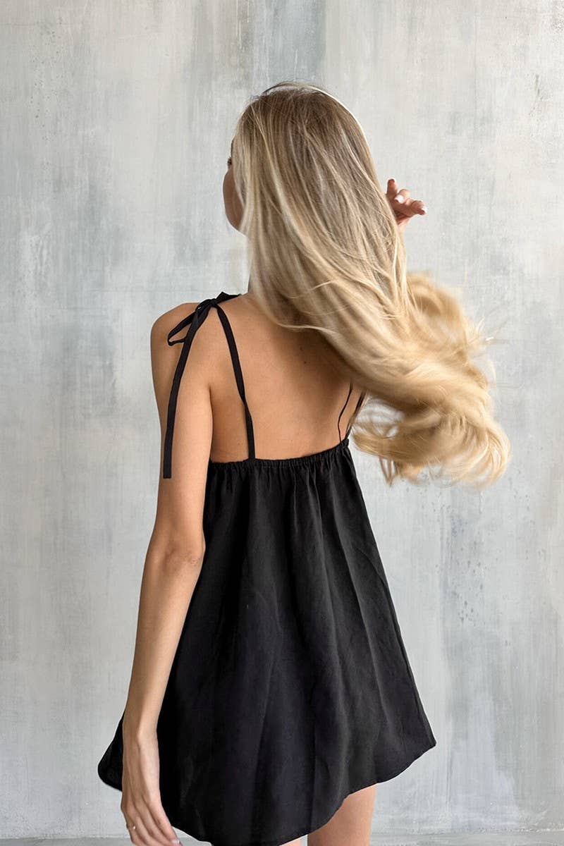 CWSPJ0235_CASUAL SUSPENDER SHORT HOME WEAR NIGHTDRESS