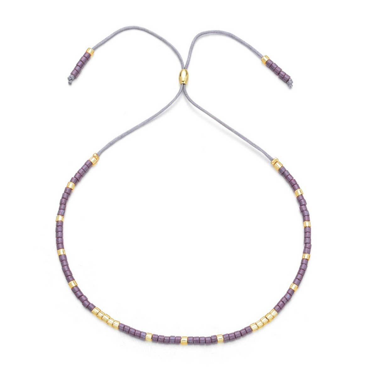 RICE BEADS HAND-WOVEN BRACELET
