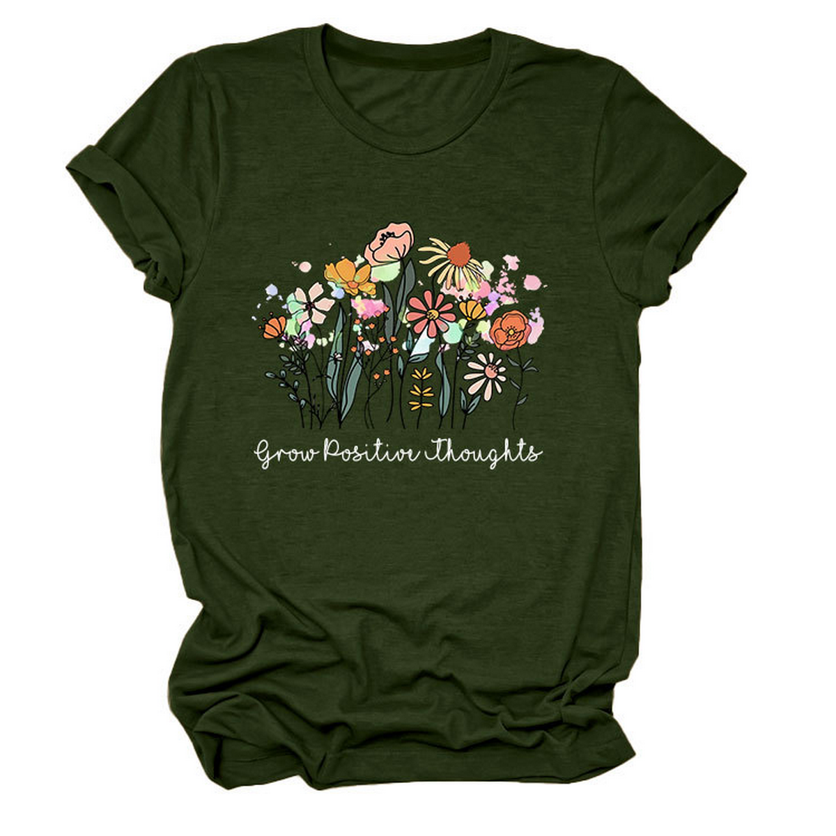 Women??¢s Casual Crew Neck T-Shirt, Soft Fit_CWTTS1488