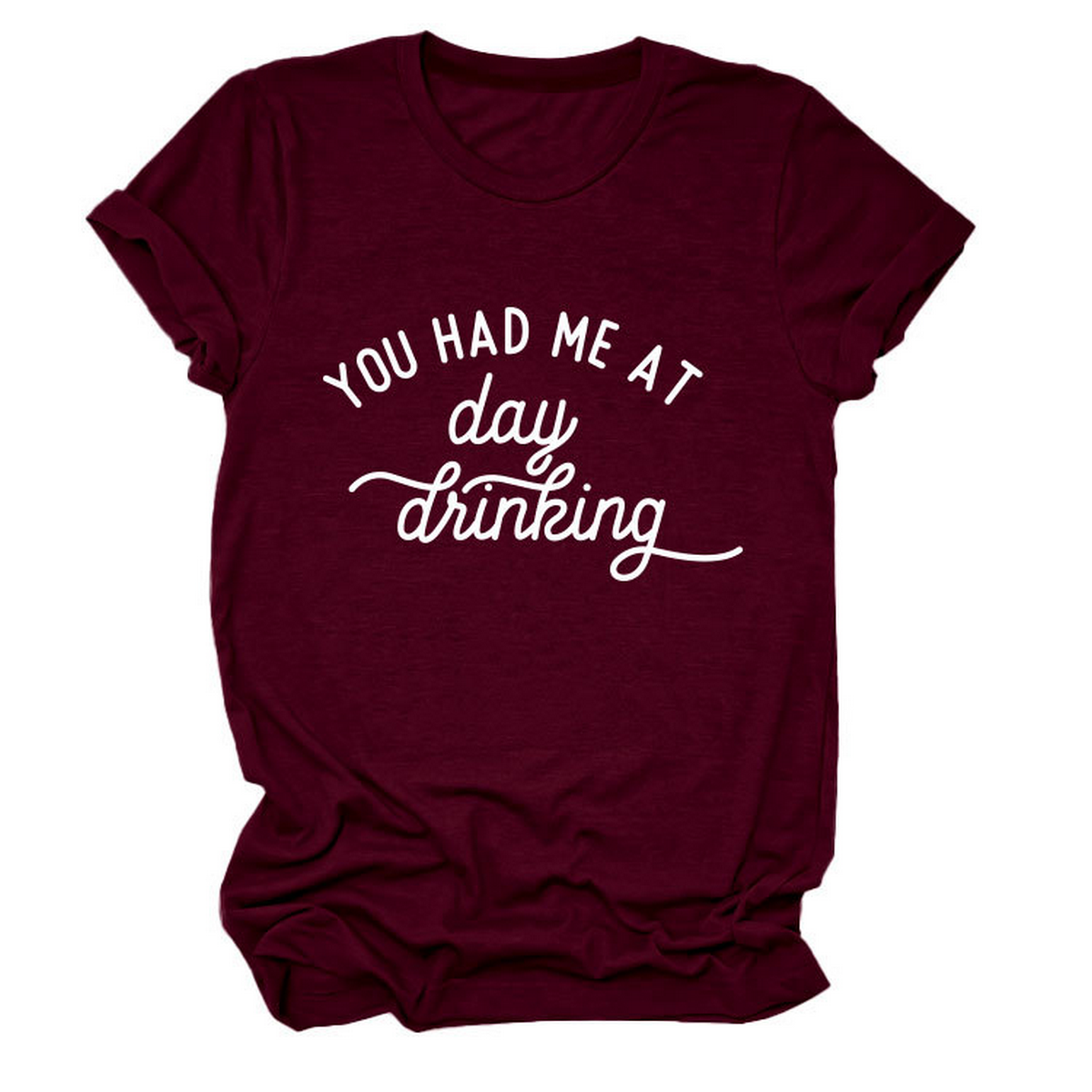 Women?™s Summer Tee Day Drinking Quote Shirt_CWTTSL0491