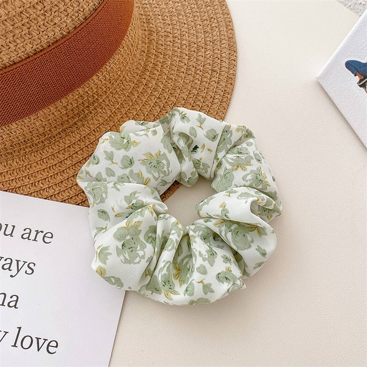SMALL FRESH FABRIC FLOWER HAIRRING HAIRACCESSORIES_CWAHA4163