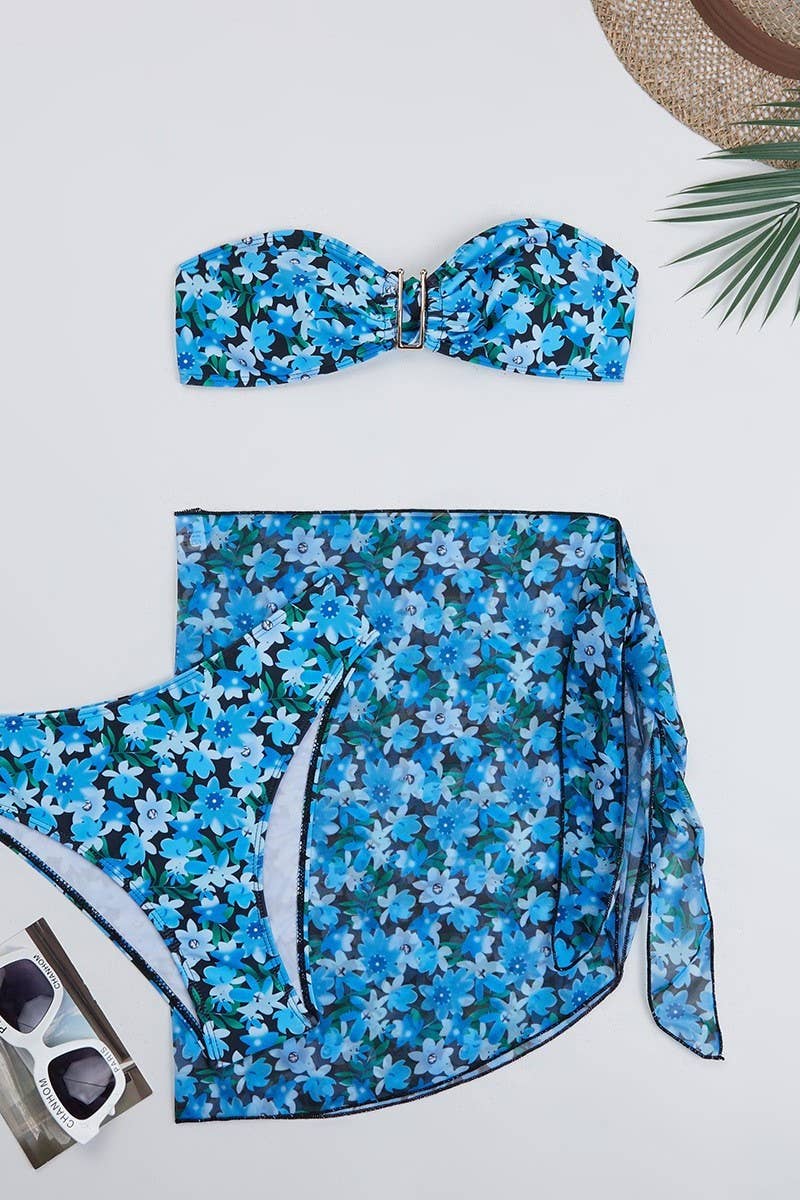 CWMW0901_DOUBLE-SIDED CONTRAST COLOR BEACH SWIMSUIT