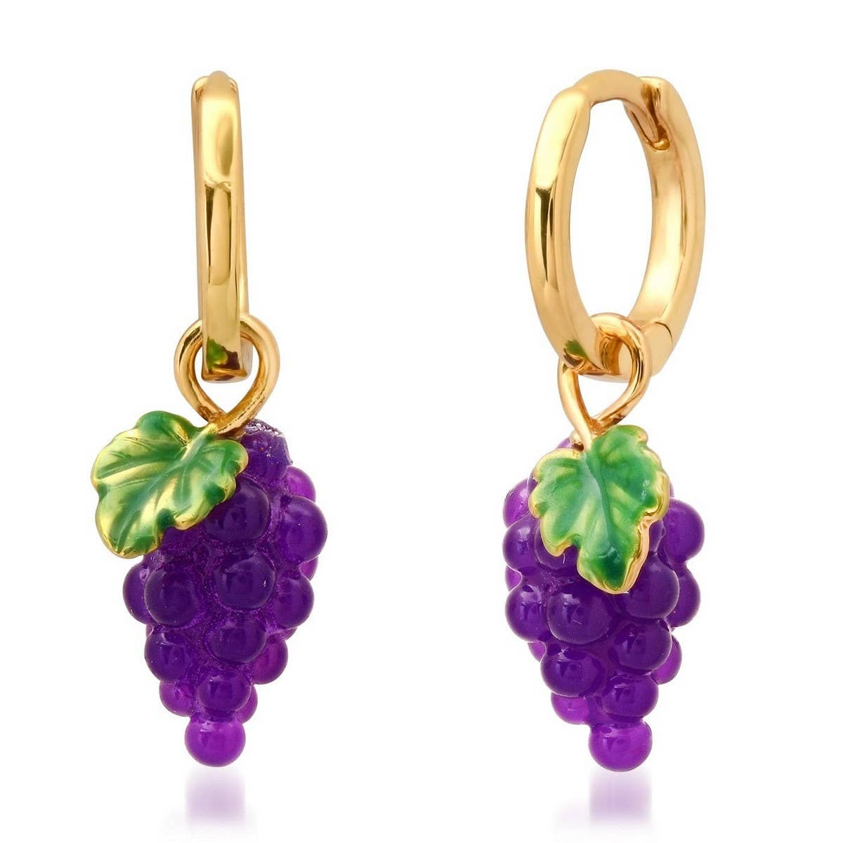 Hot Summer Fruit Earrings Watermelon Lemon Cactus