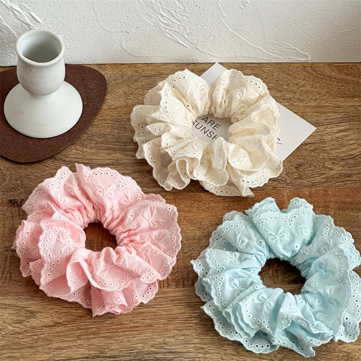 HIGH ELASTIC HOLLOW LACE HAIR BAND_CWAHA1367