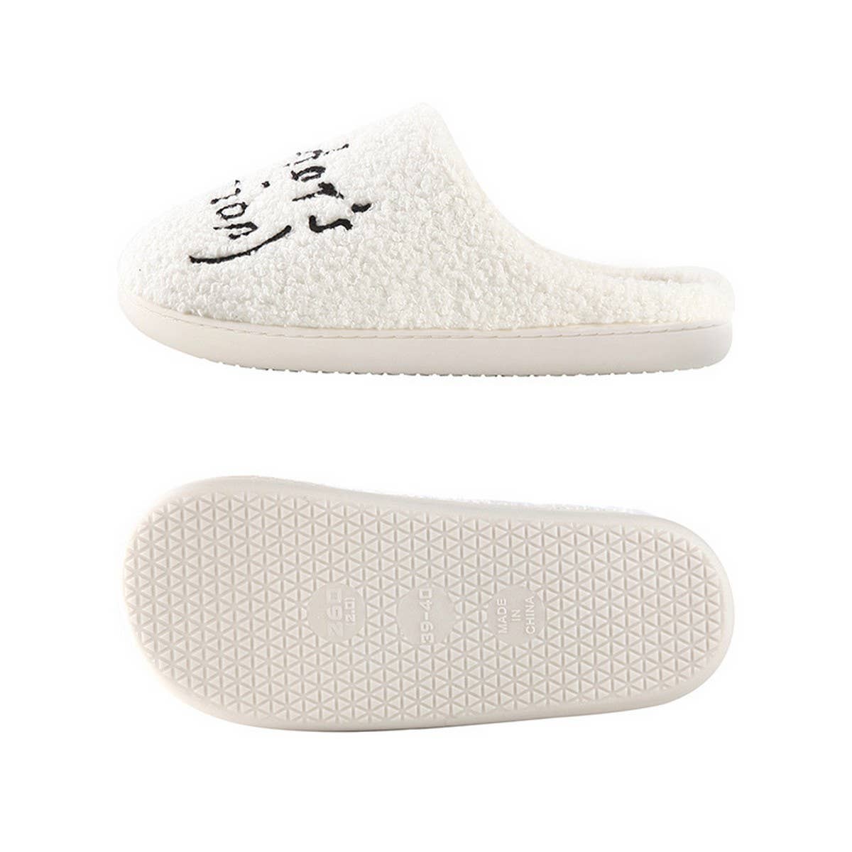 NEW SEAGULL THICK-SOLED WARM COTTON SLIPPERS